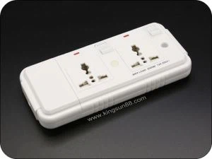 Bireysel Işıklı Evrensel Uzatma Prizi