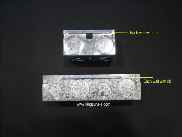 1 Gang Metal Wiring Box