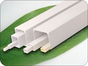 PVC Kablo Trunking Büyük Trunking Kolay Kesilmesi